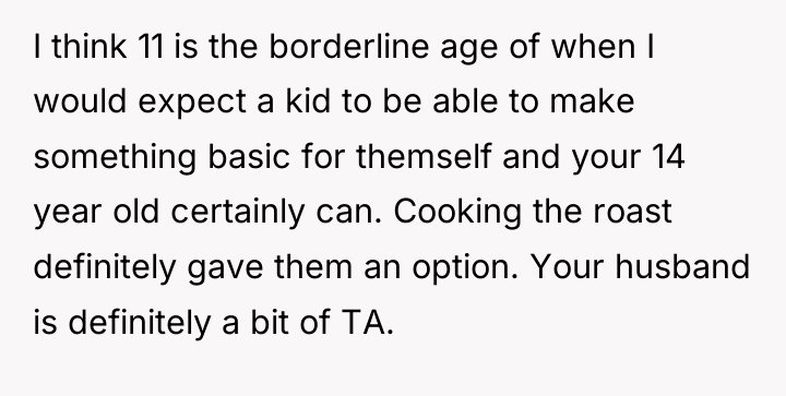 I think 11 is the borderline age of when I...