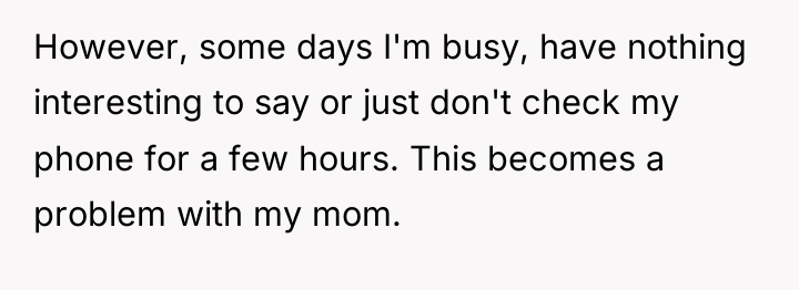 However, some days I'm busy, have nothing interesting to say...