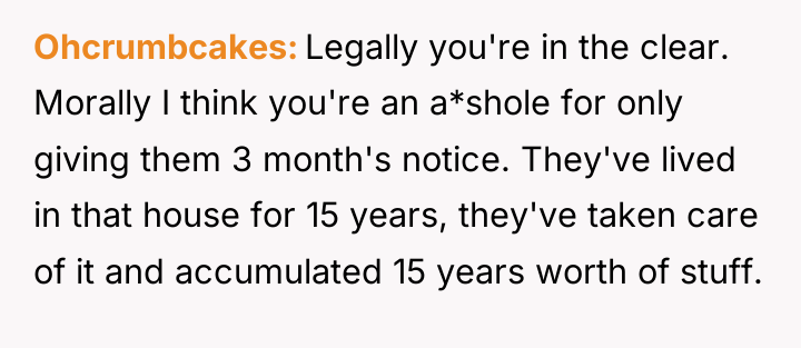 Ohcrumbcakes Legally you're in the clear. Morally I think you're...