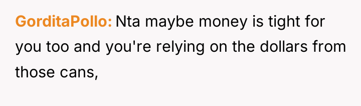 GorditaPollo Nta maybe money is tight for you too and...