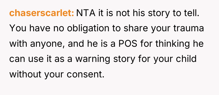 chaserscarlet NTA it is not his story to tell. You...