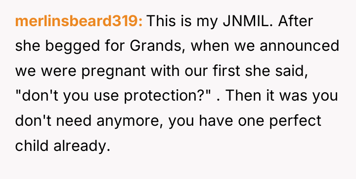 merlinsbeard319 This is my JNMIL. After she begged for Grands,...