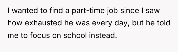I wanted to find a part-time job since I saw...