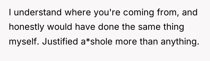 I understand where you're coming from, and honestly would have...