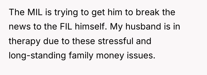 The MIL is trying to get him to break the...