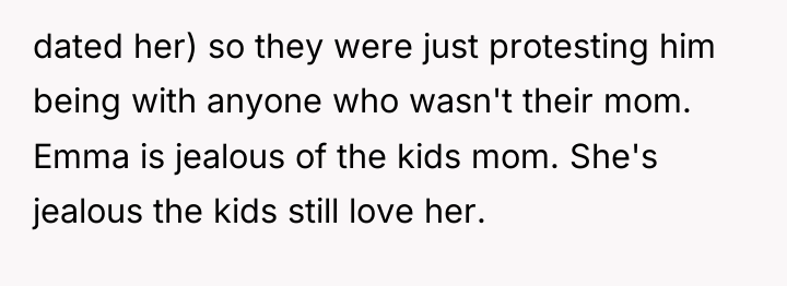 dated her) so they were just protesting him being with...