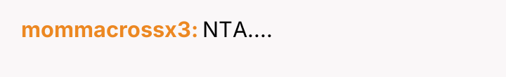 mommacrossx3 NTA....