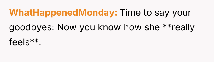 WhatHappenedMonday Time to say your goodbyes: Now you know how...