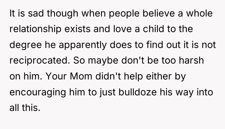 It is sad though when people believe a whole relationship...