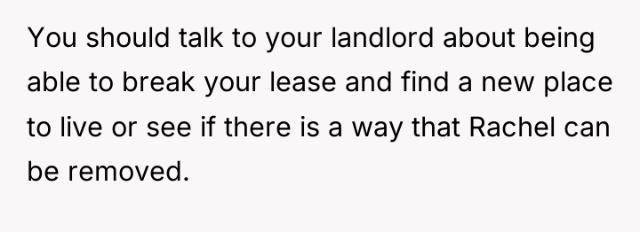 You should talk to your landlord about being able to...