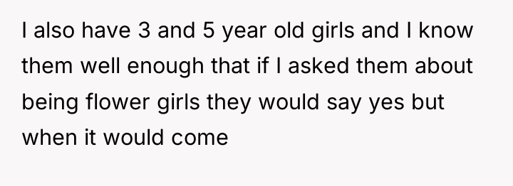 I also have 3 and 5 year old girls and...