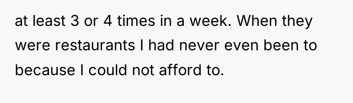 at least 3 or 4 times in a week. When...