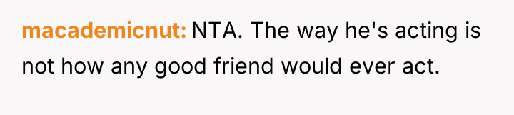 macademicnut NTA. The way he's acting is not how any...