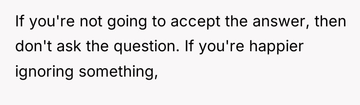 If you're not going to accept the answer, then don't...