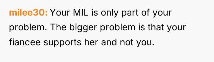 milee30 Your MIL is only part of your problem. The...