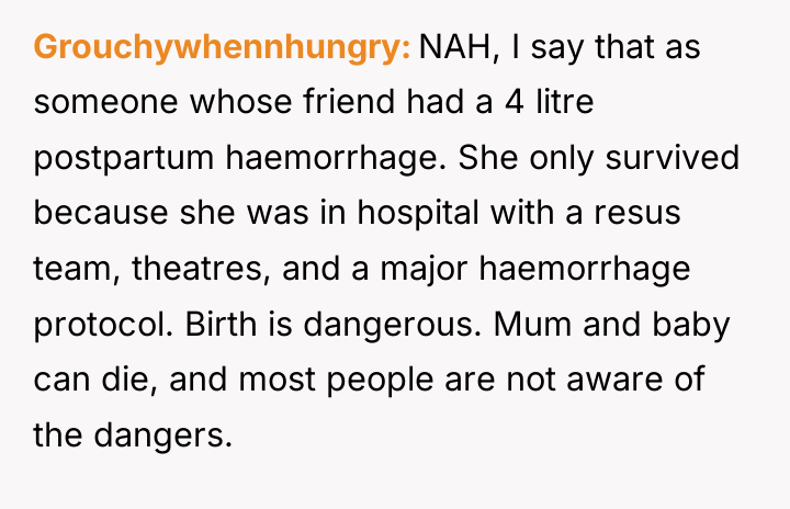 Grouchywhennhungry NAH, I say that as someone whose friend had...
