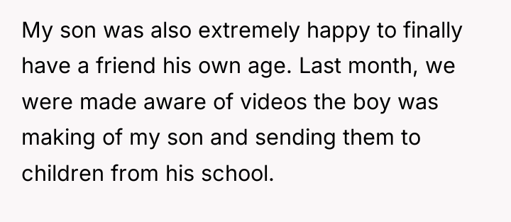 My son was also extremely happy to finally have a...