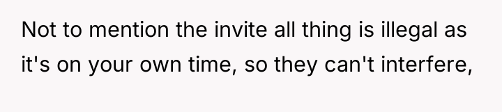 Not to mention the invite all thing is illegal as...