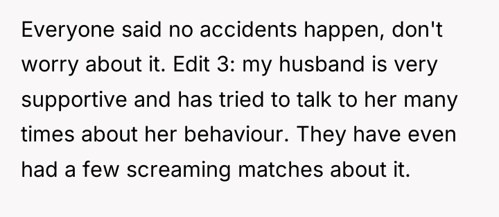 Everyone said no accidents happen, don't worry about it. Edit...