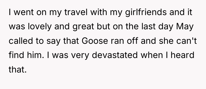 I went on my travel with my girlfriends and it...