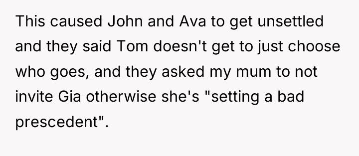 This caused John and Ava to get unsettled and they...