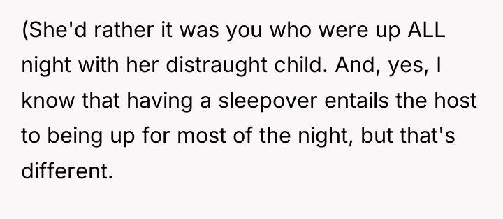 (She'd rather it was you who were up ALL night...