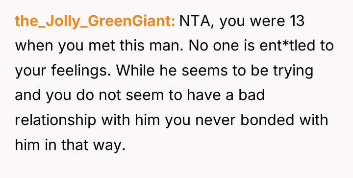 the_Jolly_GreenGiant NTA, you were 13 when you met this man....