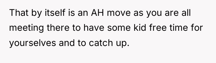 That by itself is an AH move as you are...