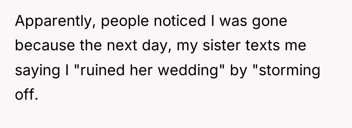 Apparently, people noticed I was gone because the next day,...