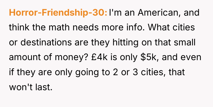 Horror-Friendship-30 I'm an American, and think the math needs more...