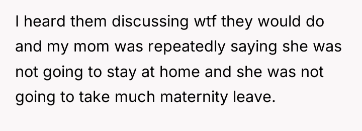 I heard them discussing wtf they would do and my...