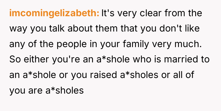 imcomingelizabeth It's very clear from the way you talk about...