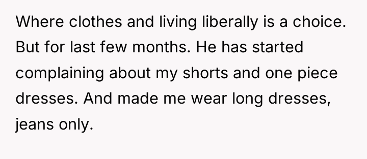 Where clothes and living liberally is a choice. But for...