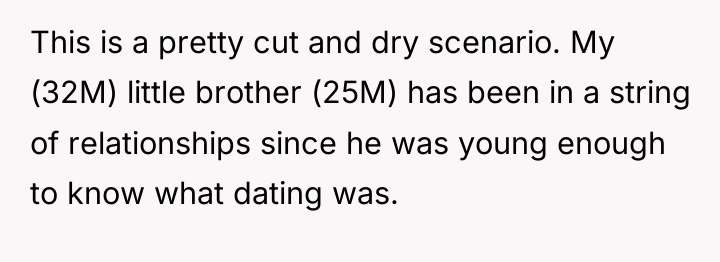 This is a pretty cut and dry scenario. My (32M)...