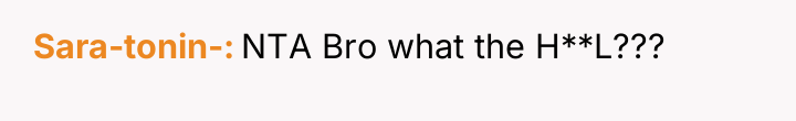 Sara-tonin- NTA Bro what the H**L???