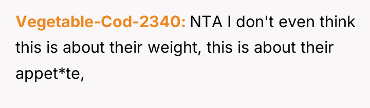 Vegetable-Cod-2340 NTA I don't even think this is about their...
