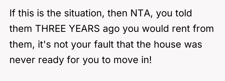 If this is the situation, then NTA, you told them...