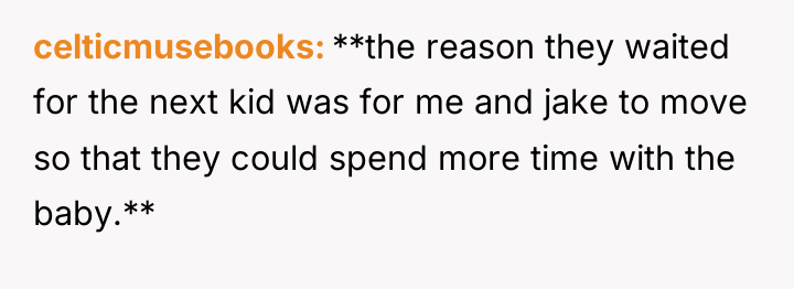 celticmusebooks **the reason they waited for the next kid was...