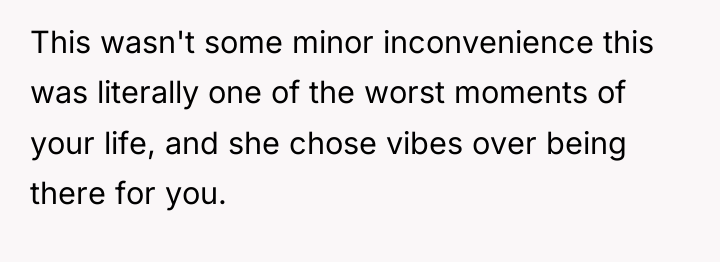 This wasn't some minor inconvenience this was literally one of...