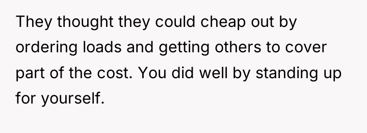 They thought they could cheap out by ordering loads and...