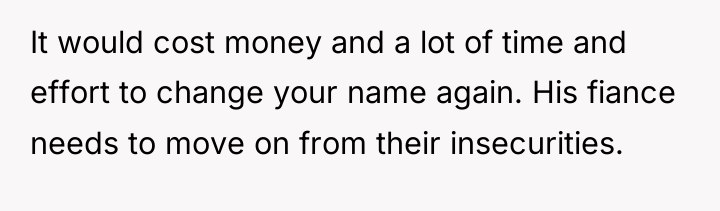 It would cost money and a lot of time and...