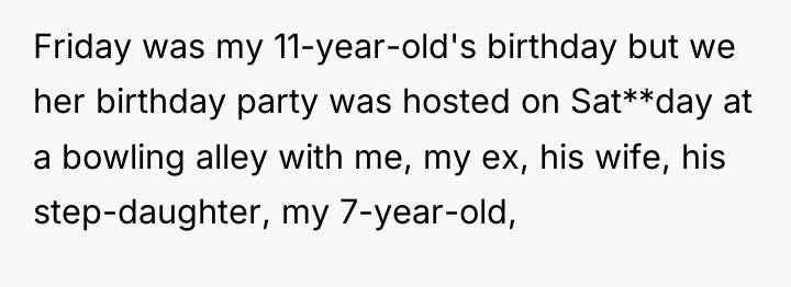 Friday was my 11-year-old's birthday but we her birthday party...
