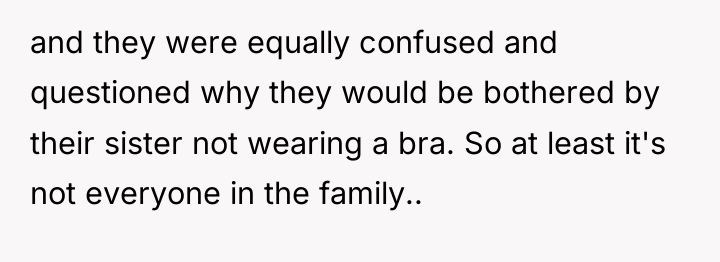 and they were equally confused and questioned why they would...
