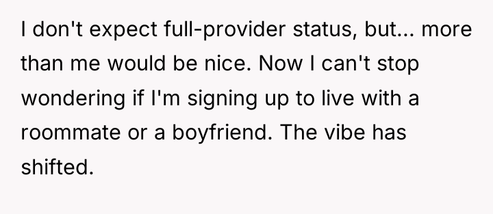 I don't expect full-provider status, but... more than me would...