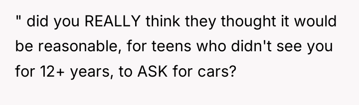 " did you REALLY think they thought it would be...