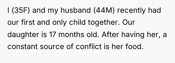 I (35F) and my husband (44M) recently had our first...