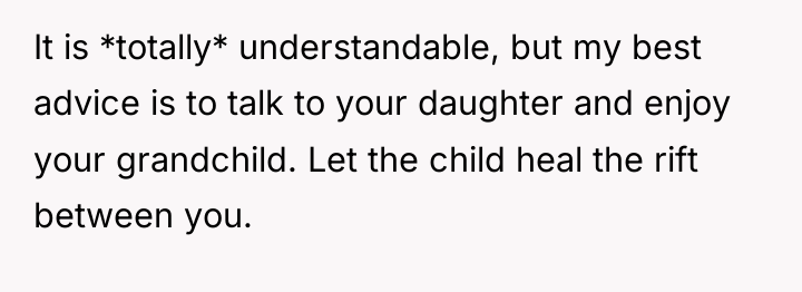 It is *totally* understandable, but my best advice is to...