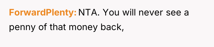 ForwardPlenty NTA. You will never see a penny of that...