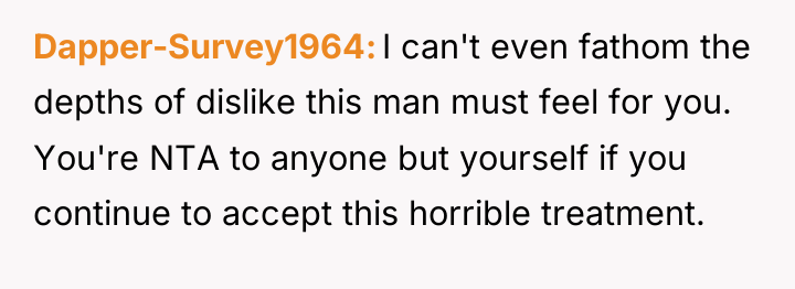 Dapper-Survey1964 I can't even fathom the depths of dislike this...