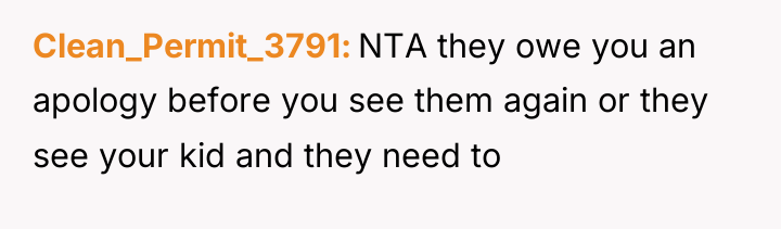 Clean_Permit_3791 NTA they owe you an apology before you see...